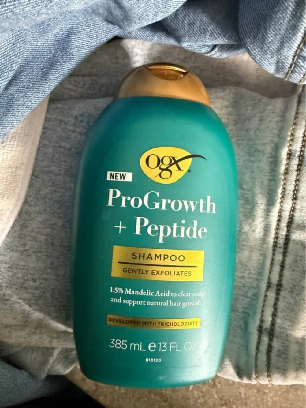 Ogx pro growth shampoo/conditioner and serum.
